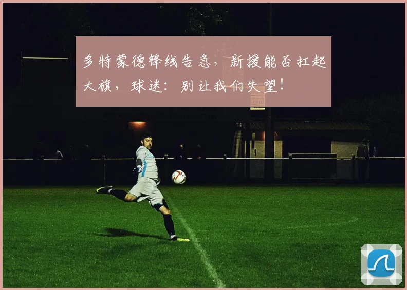 多特蒙德锋线告急,新援能否扛起大旗,球迷:别让我们失望!